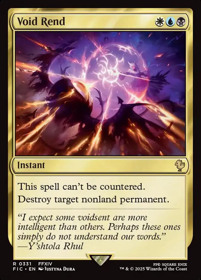 Card image of Void Rend
