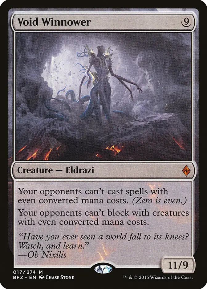 Card image of Void Winnower