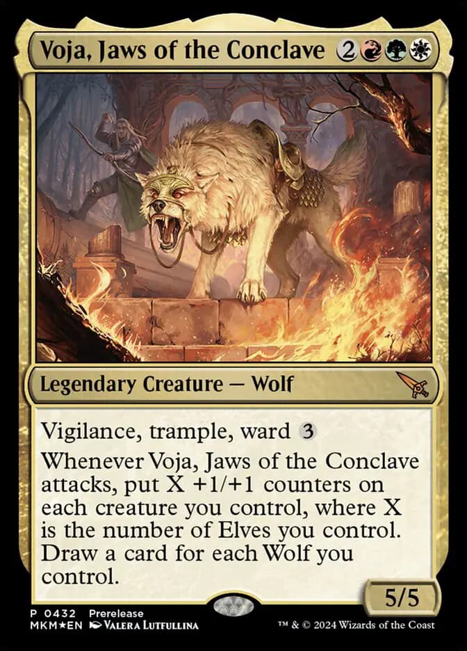 Card image of Voja, Jaws of the Conclave
