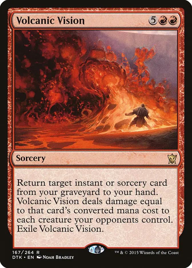 Card image of Volcanic Vision