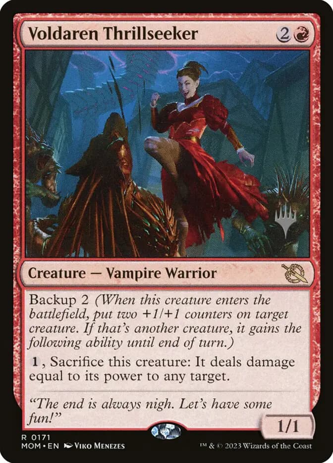 Card image of Voldaren Thrillseeker