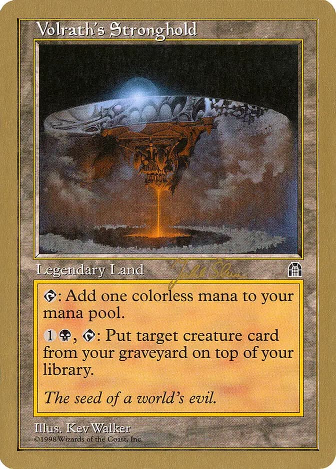 Card image of Volrath's Stronghold