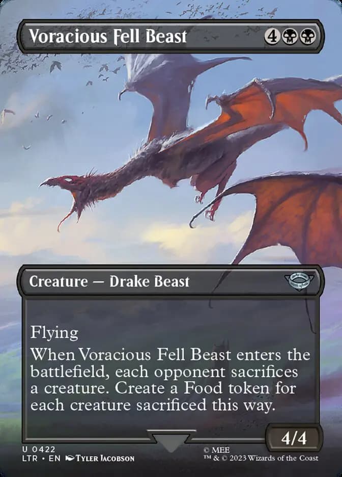 Card image of Voracious Fell Beast