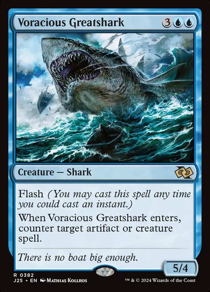 Card image of Voracious Greatshark