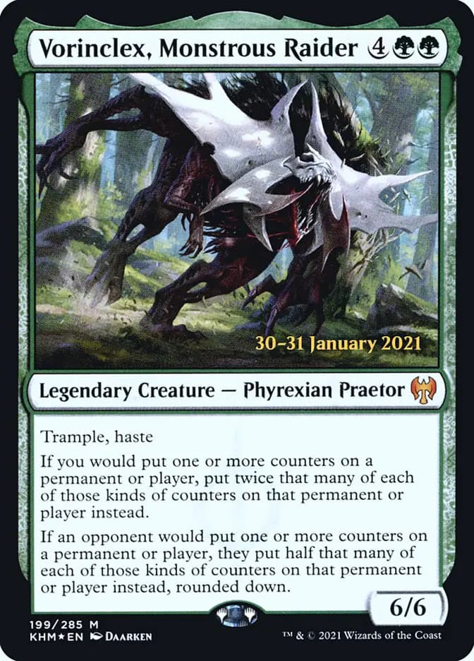 Card image of Vorinclex, Monstrous Raider