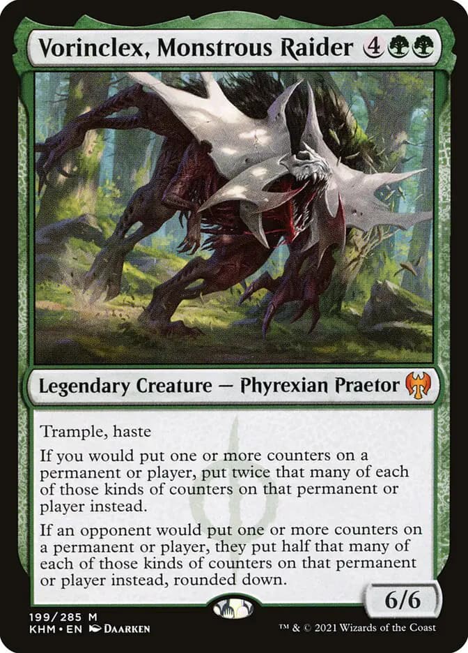 Card image of Vorinclex, Monstrous Raider