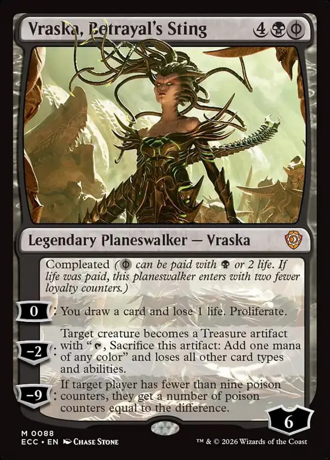 Card image of Vraska, Betrayal's Sting