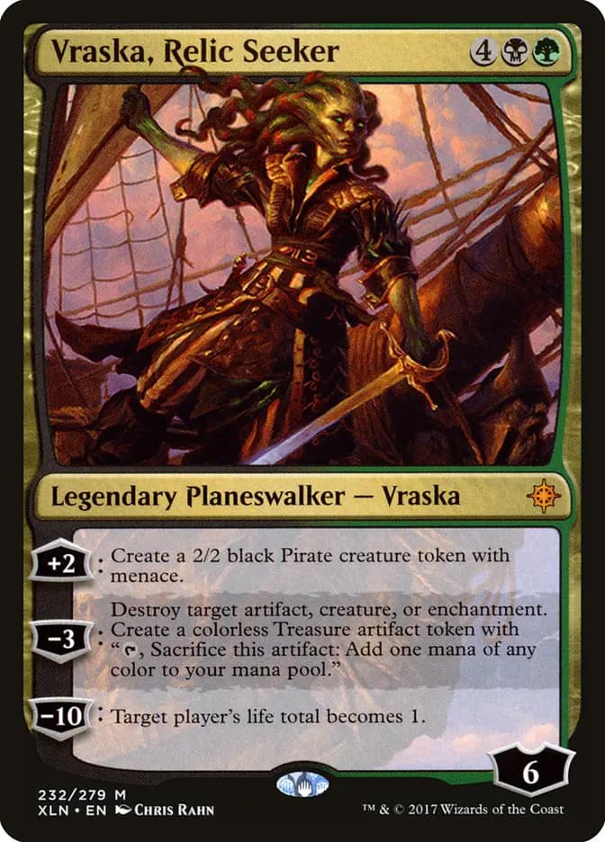 Card image of Vraska, Relic Seeker