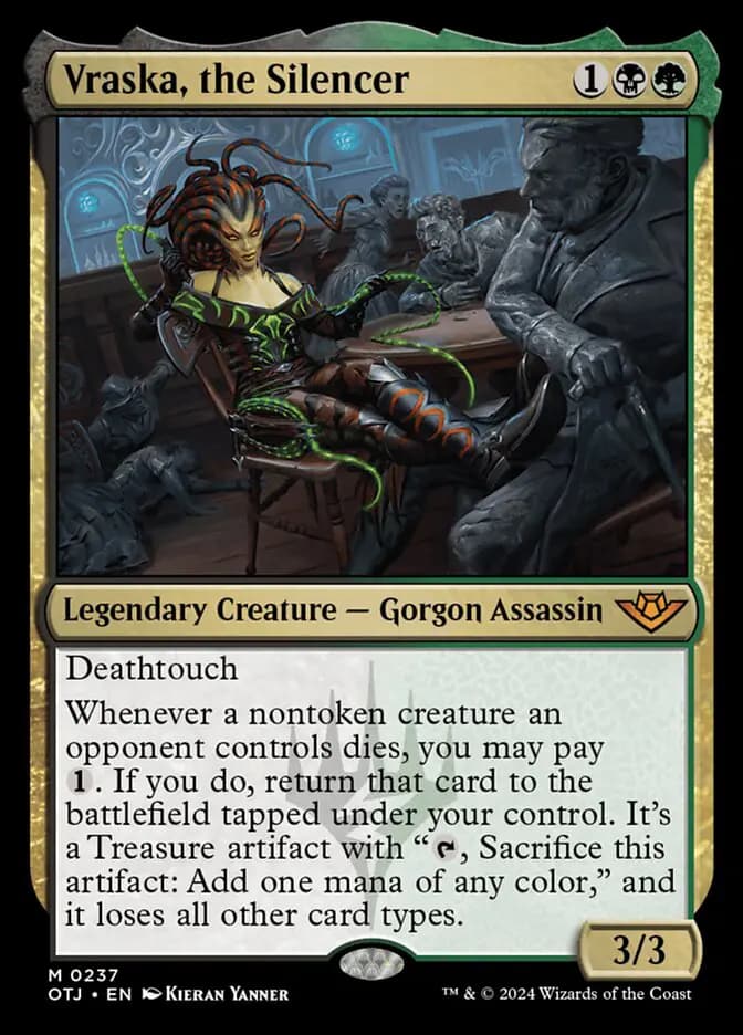 Card image of Vraska, the Silencer