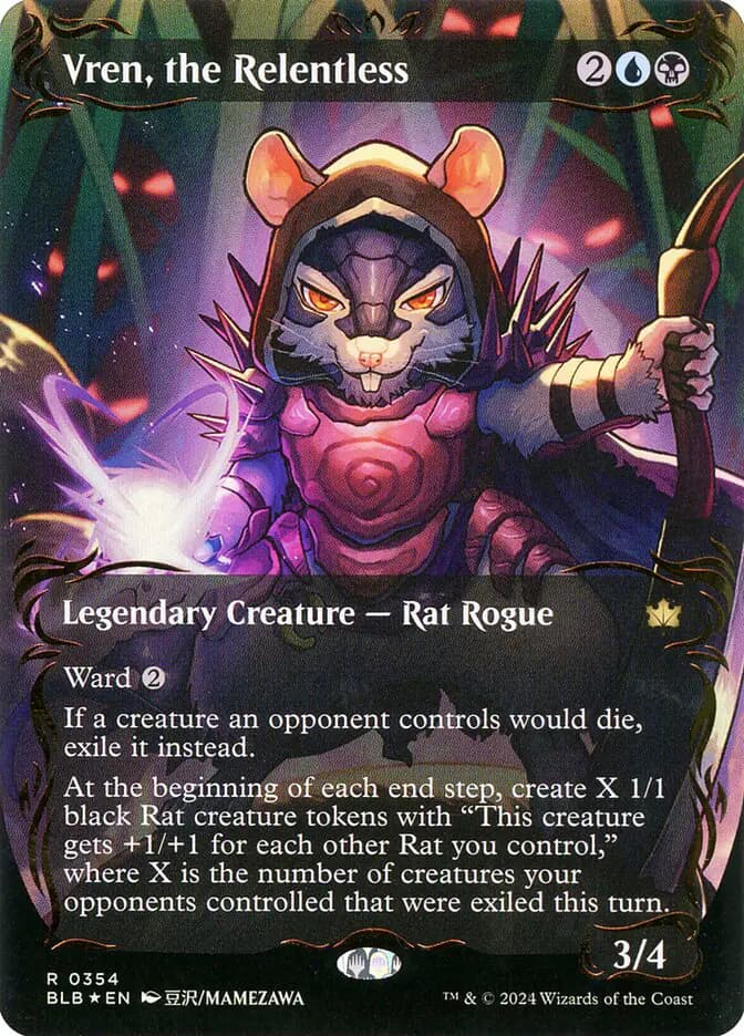 Card image of Vren, the Relentless