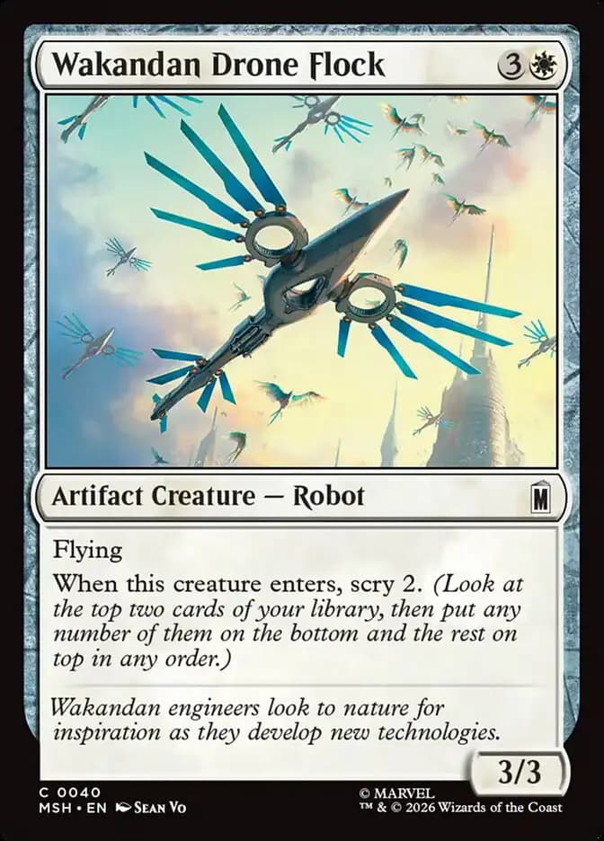 Card image of Wakandan Drone Flock