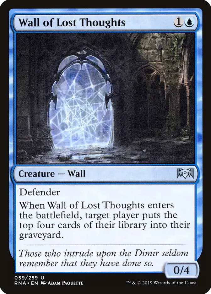 Card image of Wall of Lost Thoughts