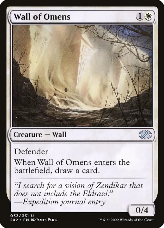 Card image of Wall of Omens