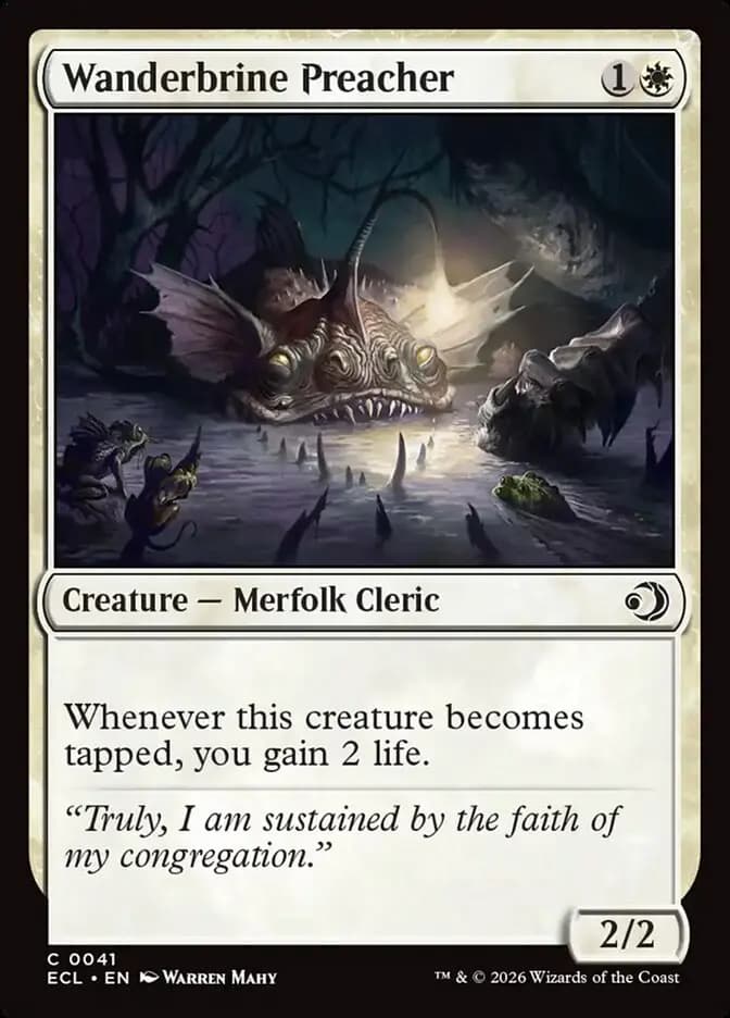 Card image of Wanderbrine Preacher