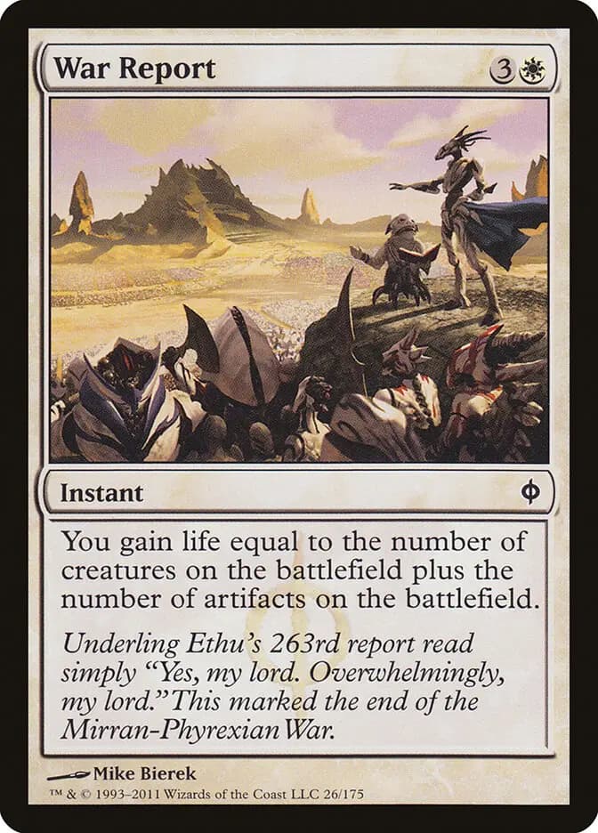 Card image of War Report