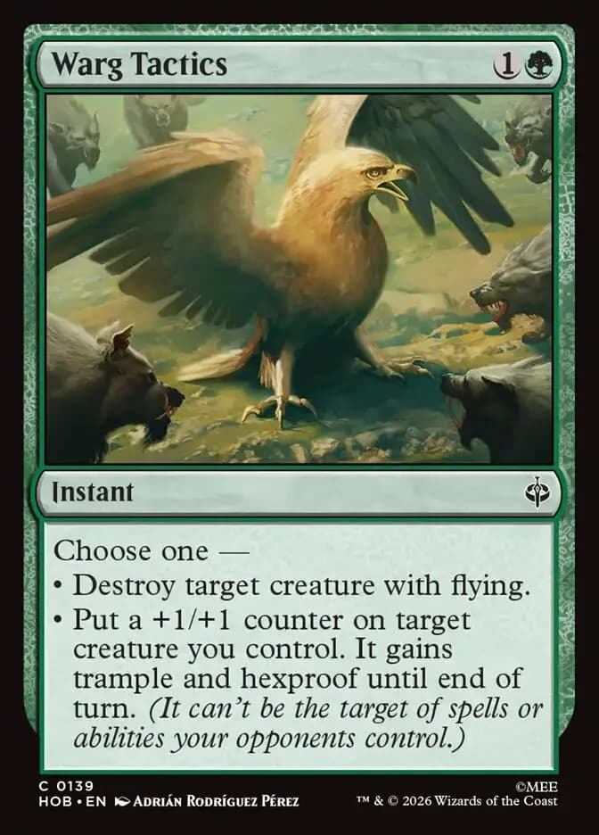 Card image of Warg Tactics