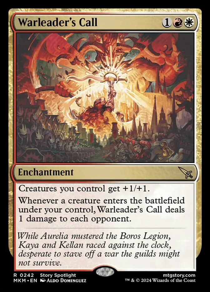 Card image of Warleader's Call
