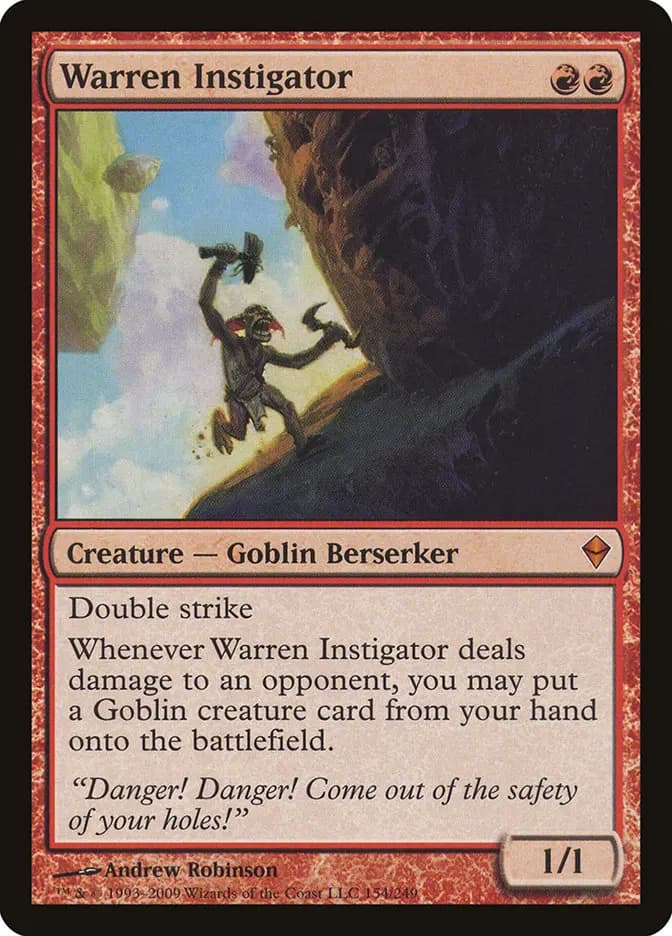 Card image of Warren Instigator