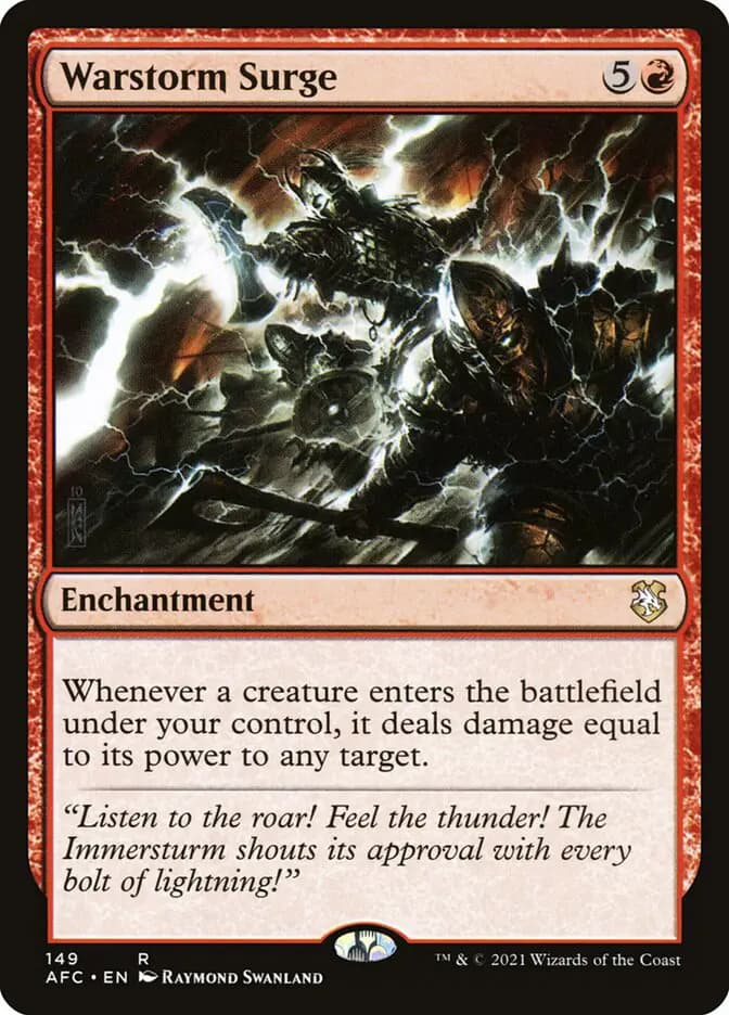 Card image of Warstorm Surge