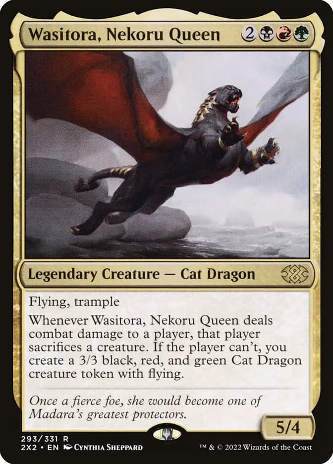 Card image of Wasitora, Nekoru Queen