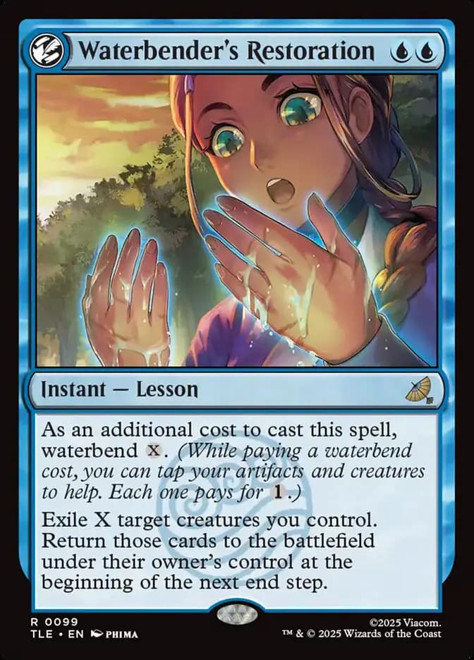Card image of Waterbender's Restoration