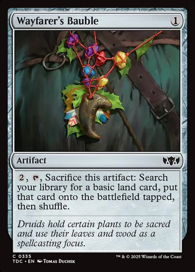 Card image of Wayfarer's Bauble