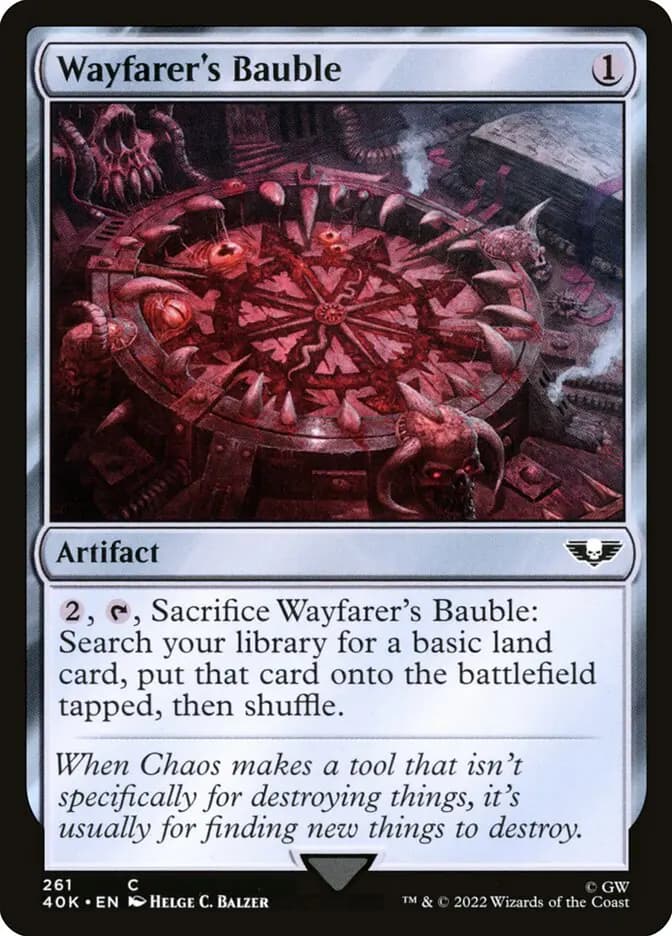 Card image of Wayfarer's Bauble