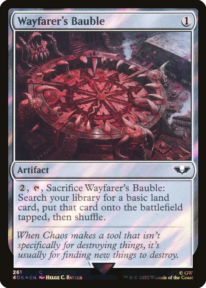 Card image of Wayfarer's Bauble