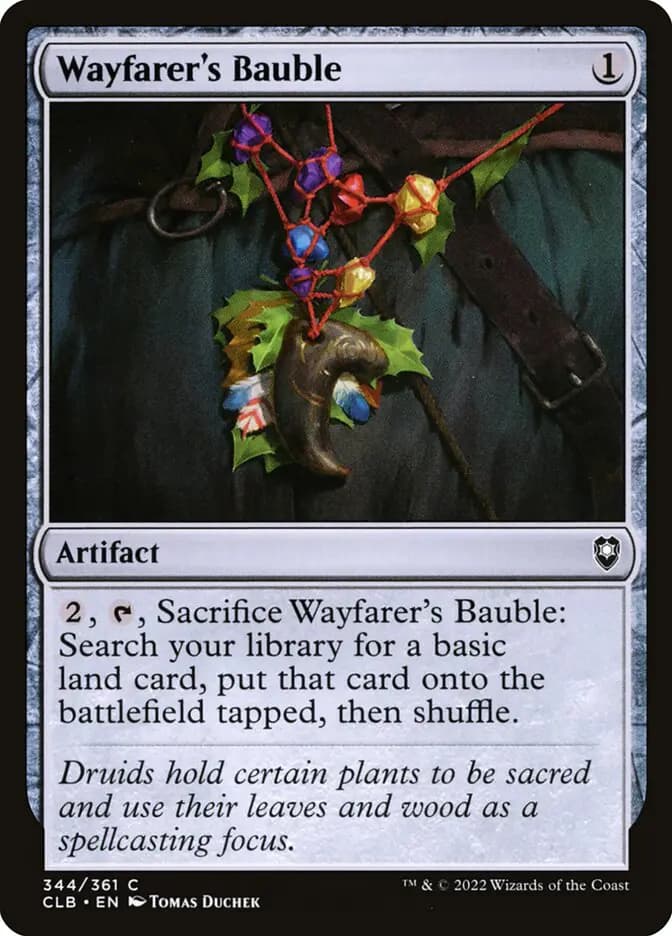 Card image of Wayfarer's Bauble