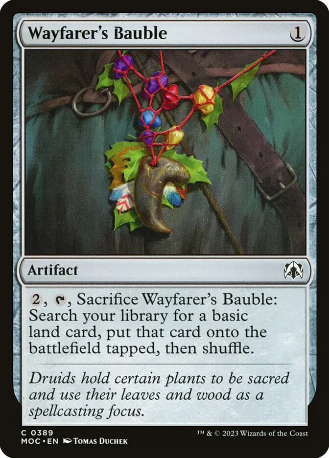 Card image of Wayfarer's Bauble