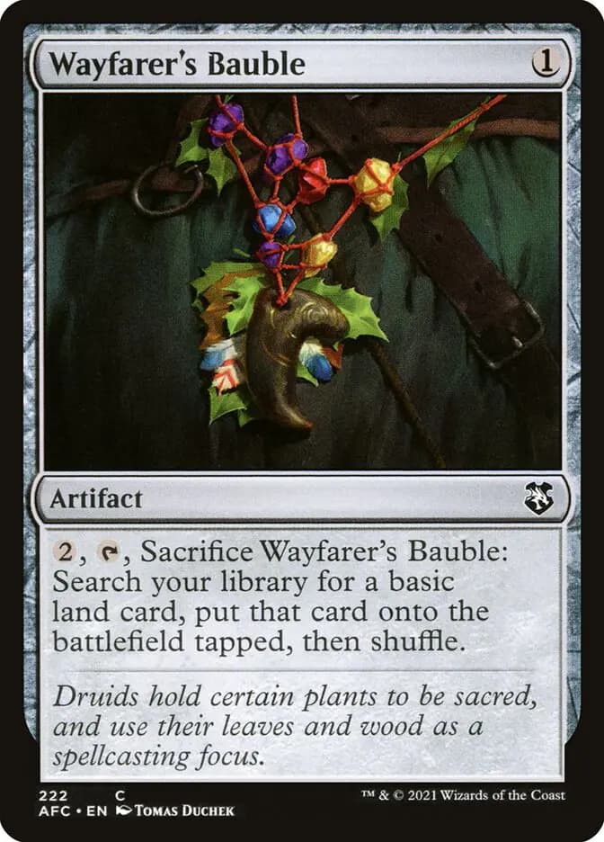 Card image of Wayfarer's Bauble
