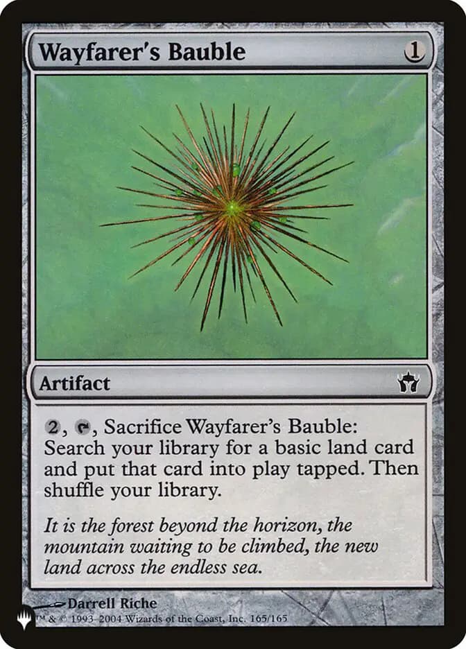 Card image of Wayfarer's Bauble