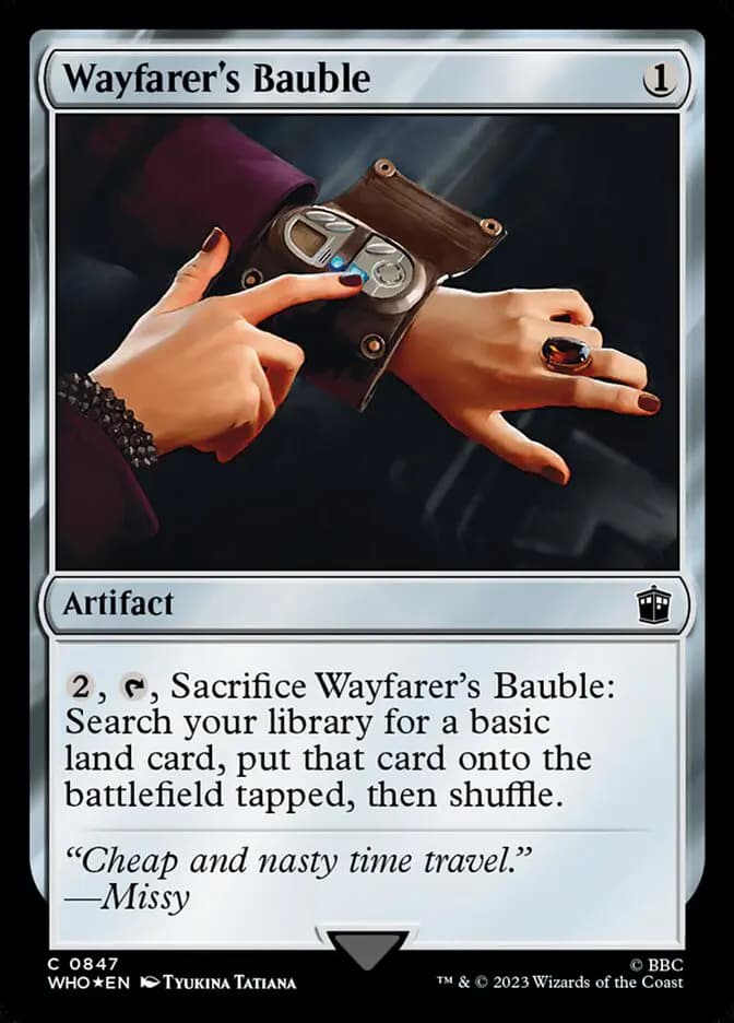 Card image of Wayfarer's Bauble
