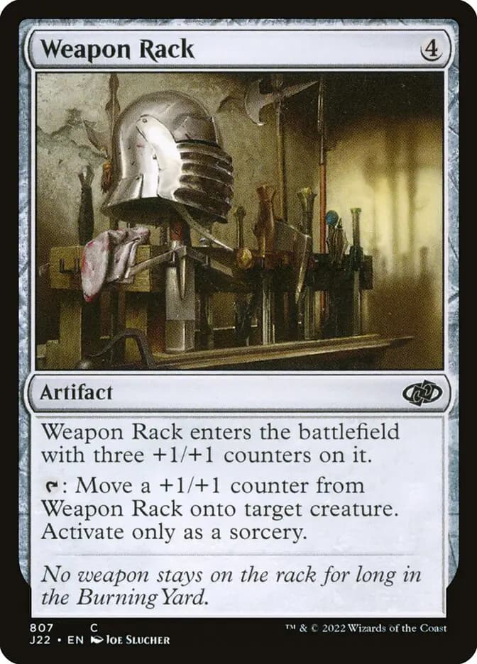 Card image of Weapon Rack