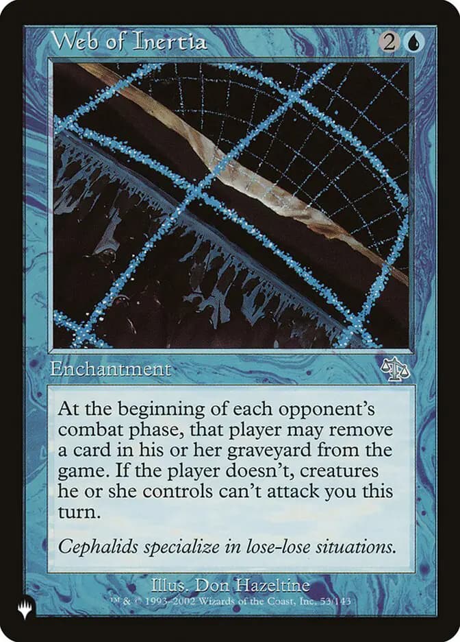 Card image of Web of Inertia