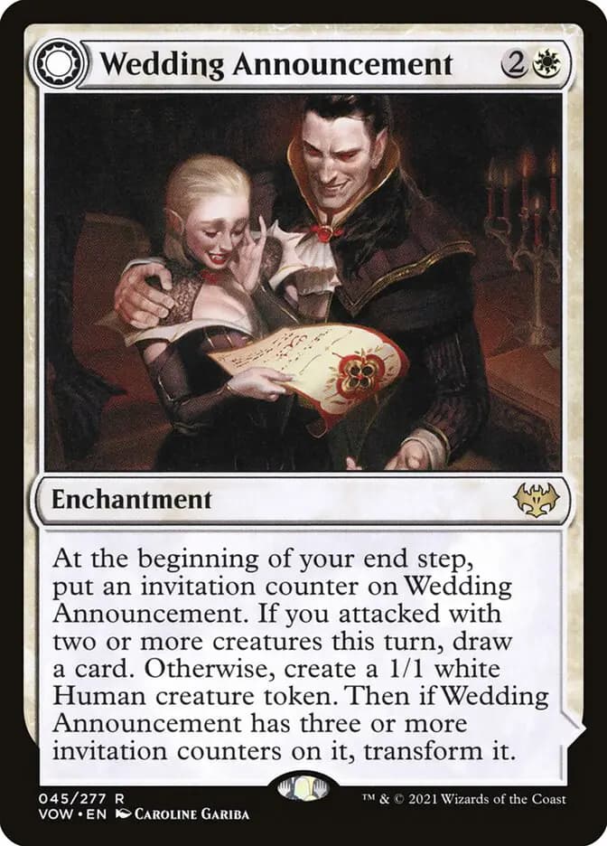 Card image of Wedding Announcement / Wedding Festivity