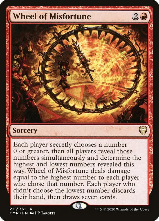 Card image of Wheel of Misfortune