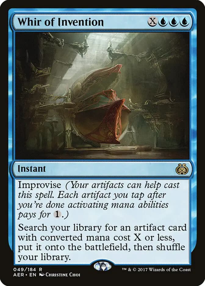 Card image of Whir of Invention