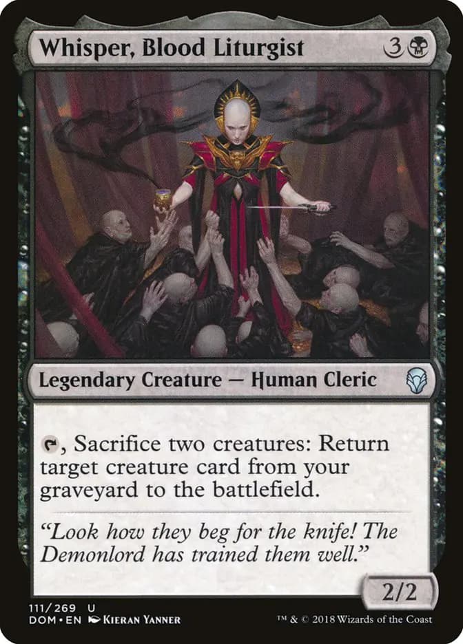 Card image of Whisper, Blood Liturgist