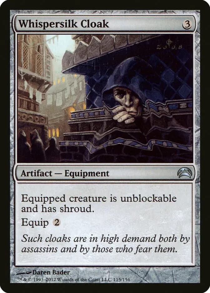 Card image of Whispersilk Cloak