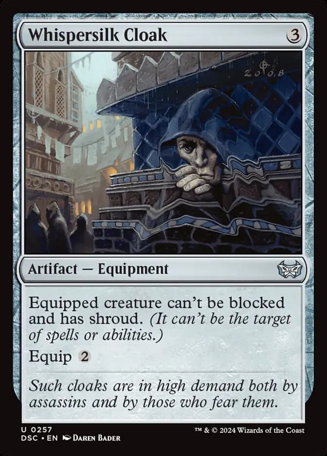 Card image of Whispersilk Cloak