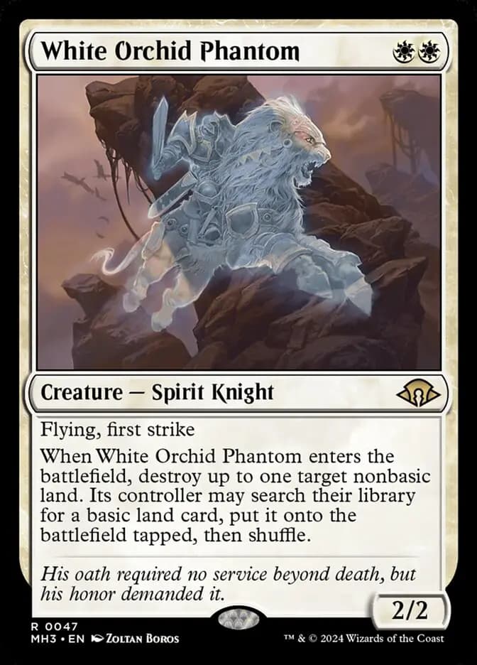 Card image of White Orchid Phantom