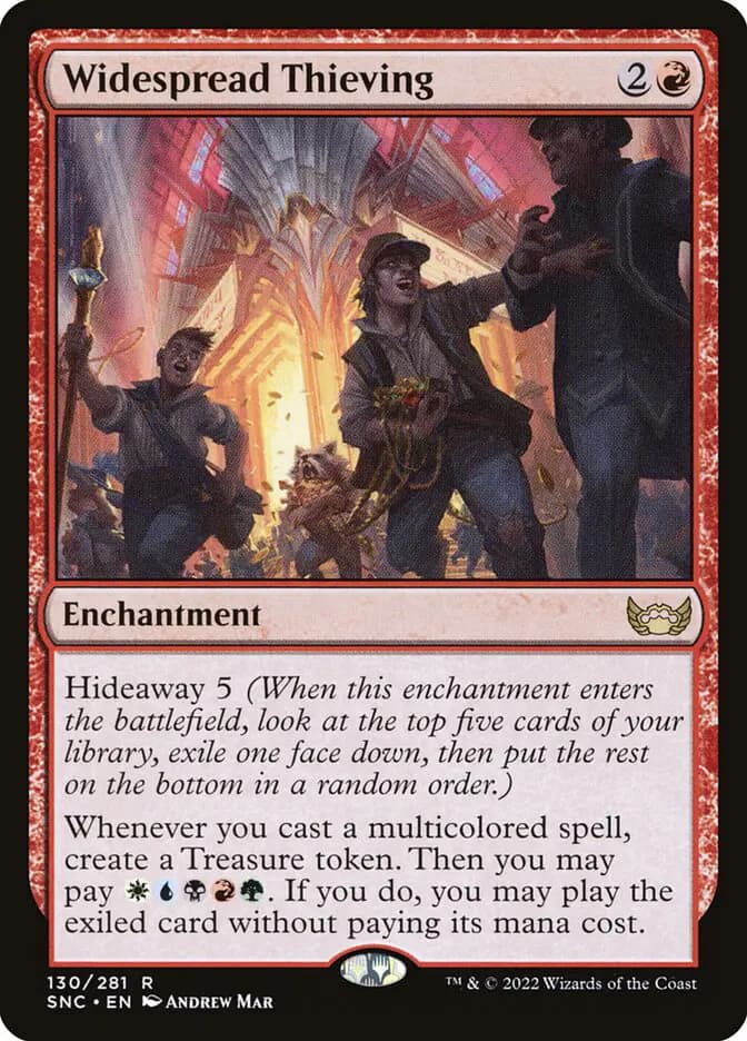 Card image of Widespread Thieving