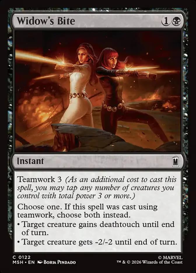 Card image of Widow's Bite