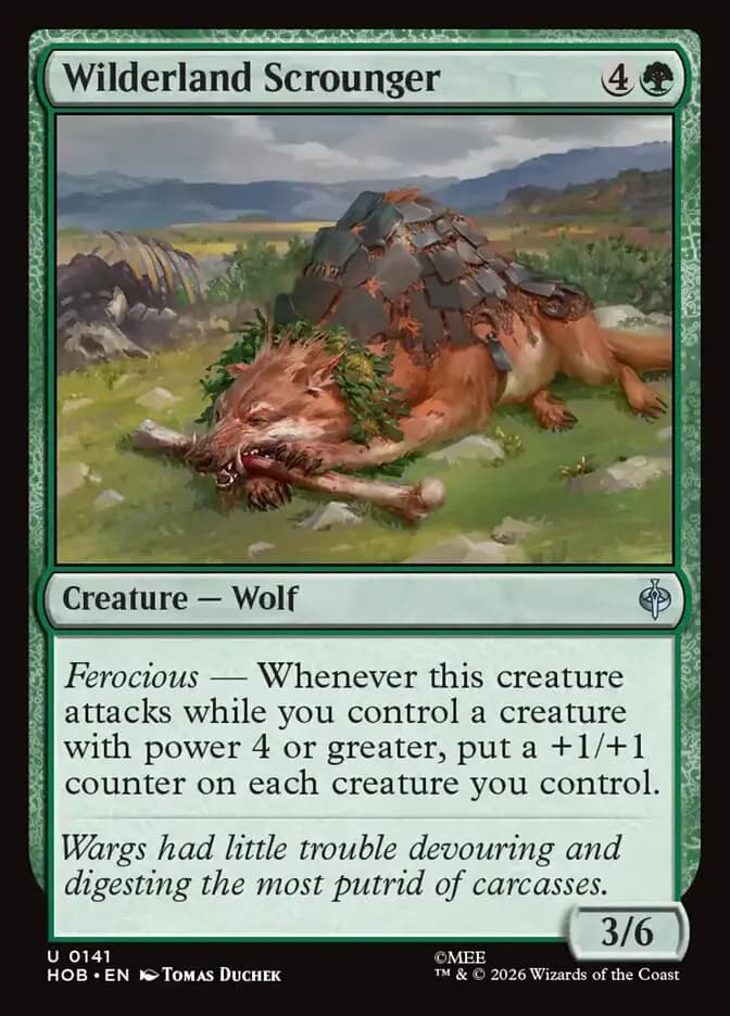 Card image of Wilderland Scrounger