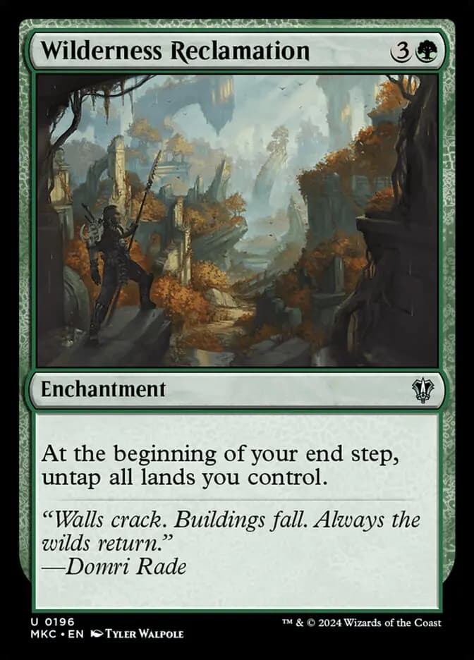 Card image of Wilderness Reclamation
