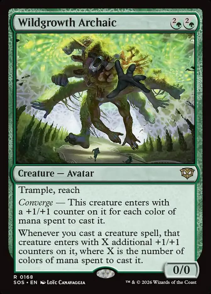 Card image of Wildgrowth Archaic