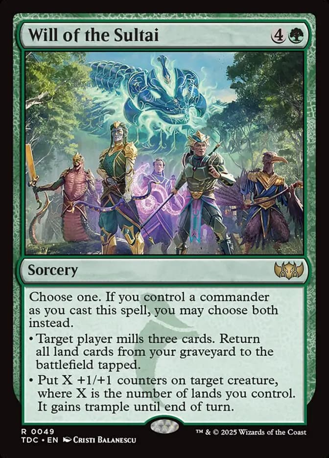 Card image of Will of the Sultai