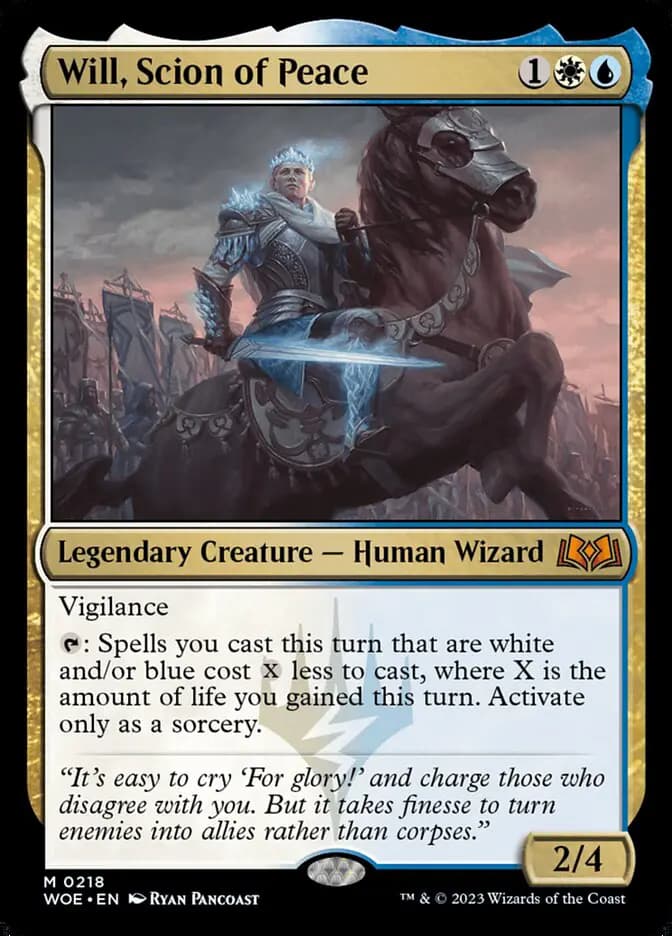 Card image of Will, Scion of Peace