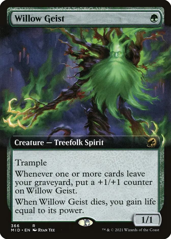 Card image of Willow Geist